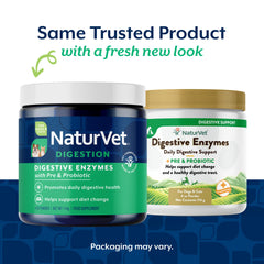 NaturVet probióticos y prebióticos para perros y gatos, mejora de la digestión