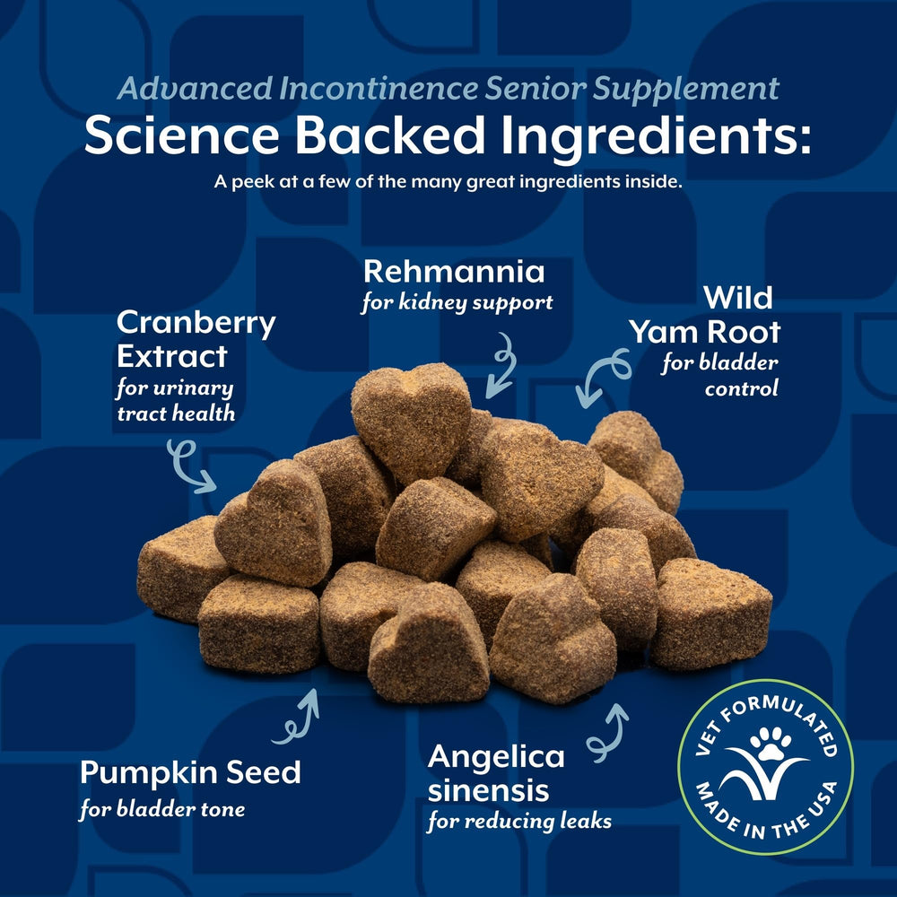 NaturVet Senior Formato Gomitas Suaves: fácil administración