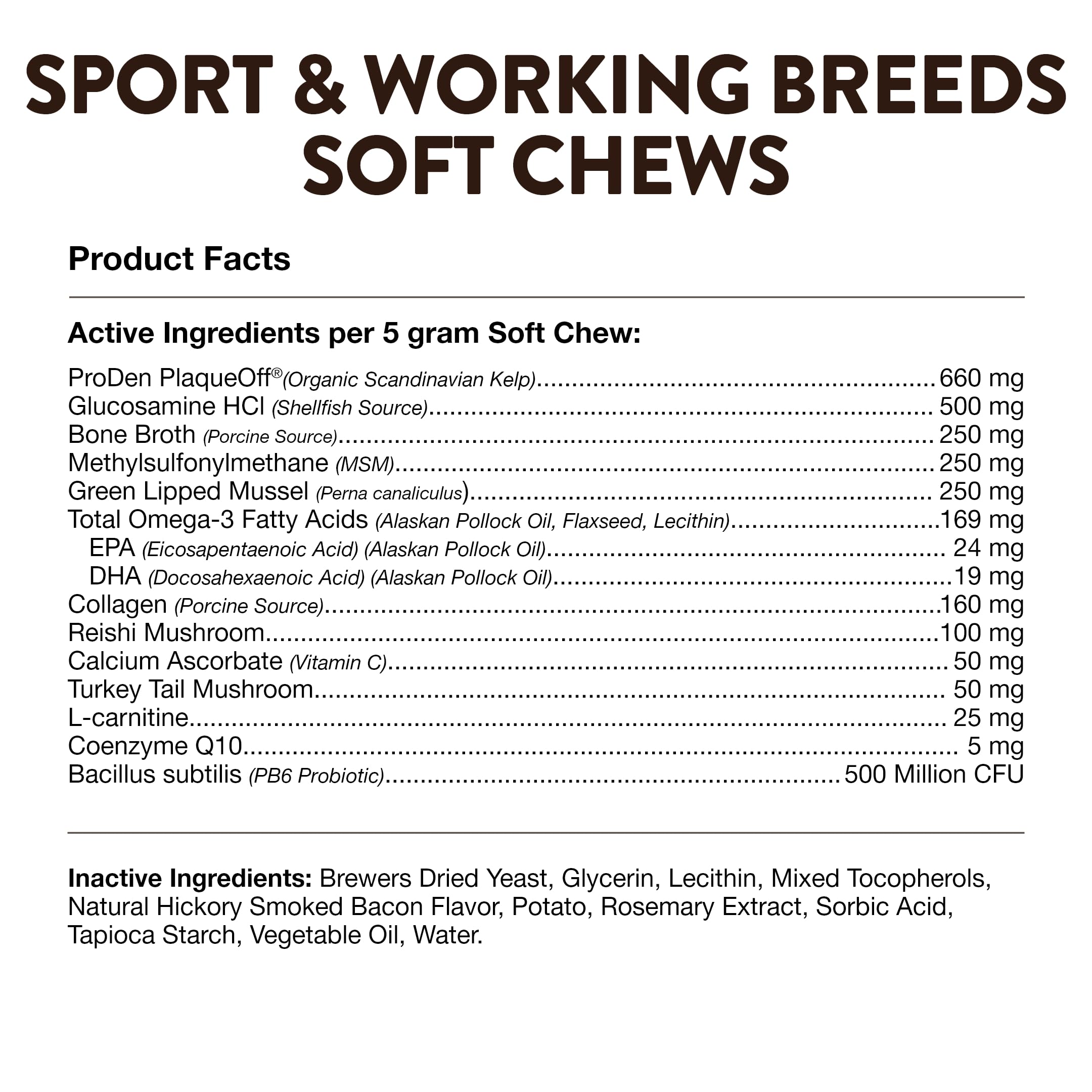 NaturVet Sport Breed: corazón y circulación gracias a grasas saludables y CoQ10.