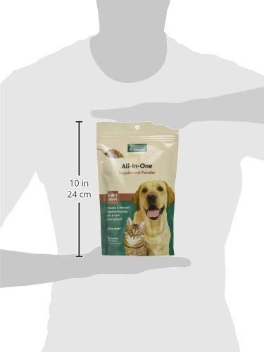 NaturVet con Omega 3-6-9 para pelaje brillante y piel saludable.