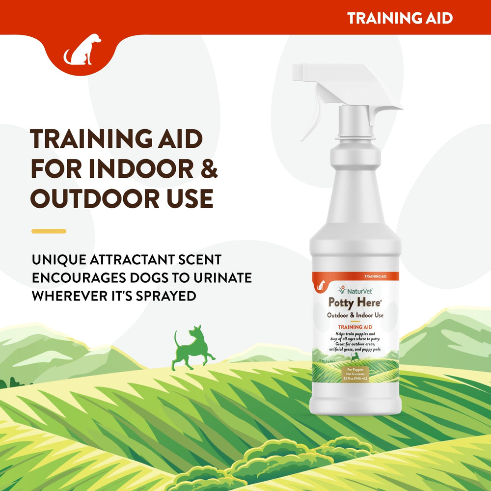 NaturVet uso versátil para interiores y exteriores de perros.