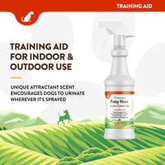NaturVet uso versátil para interiores y exteriores de perros.
