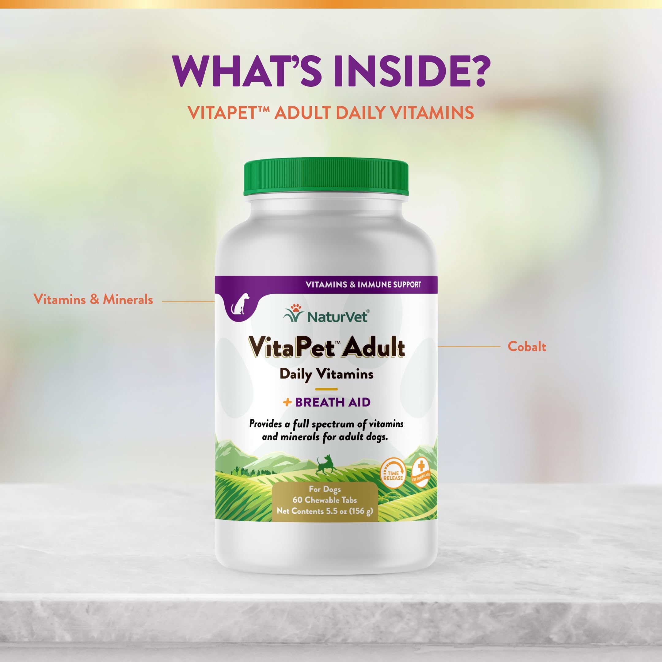 NaturVet VitaPet omega-6 para piel y pelaje saludables.