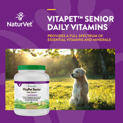 NaturVet VitaPet Senior tabletas de liberación prolongada.