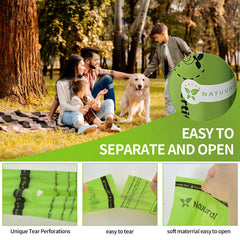Apertura fácil en bolsas compostables Natuural para manejo cómodo