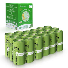 Natuural bolsas de desechos para perro, 270 unidades, compostables y resistentes