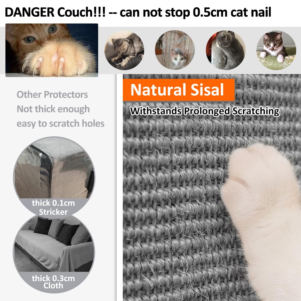 Protector NATUYA con bolsillos prácticos para mando y objetos pequeños, lado izquierdo.