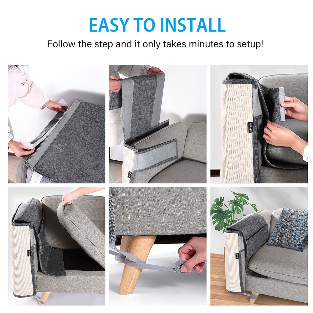 NATUYA material de sisal: duradero y flexible para contornos del mueble.