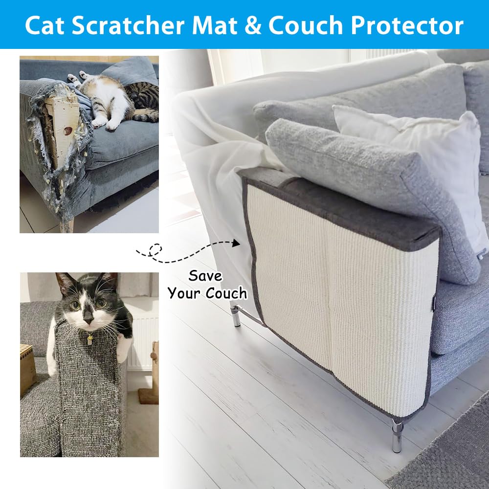 NATUYA protector de muebles: cobertura para esquinas del sofá, protección contra arañazos.