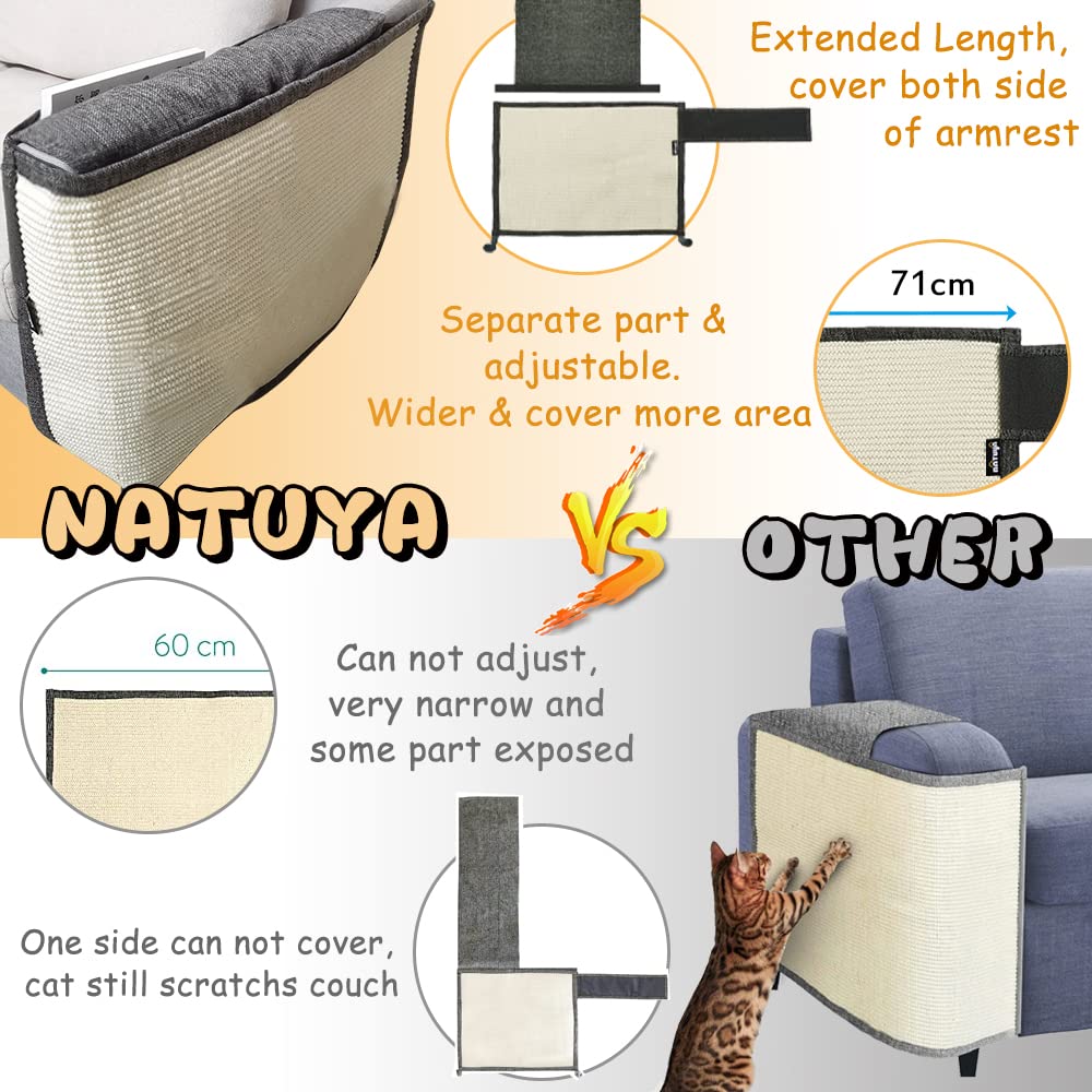 NATUYA protector gris: diseño elegante que encaja en la sala.