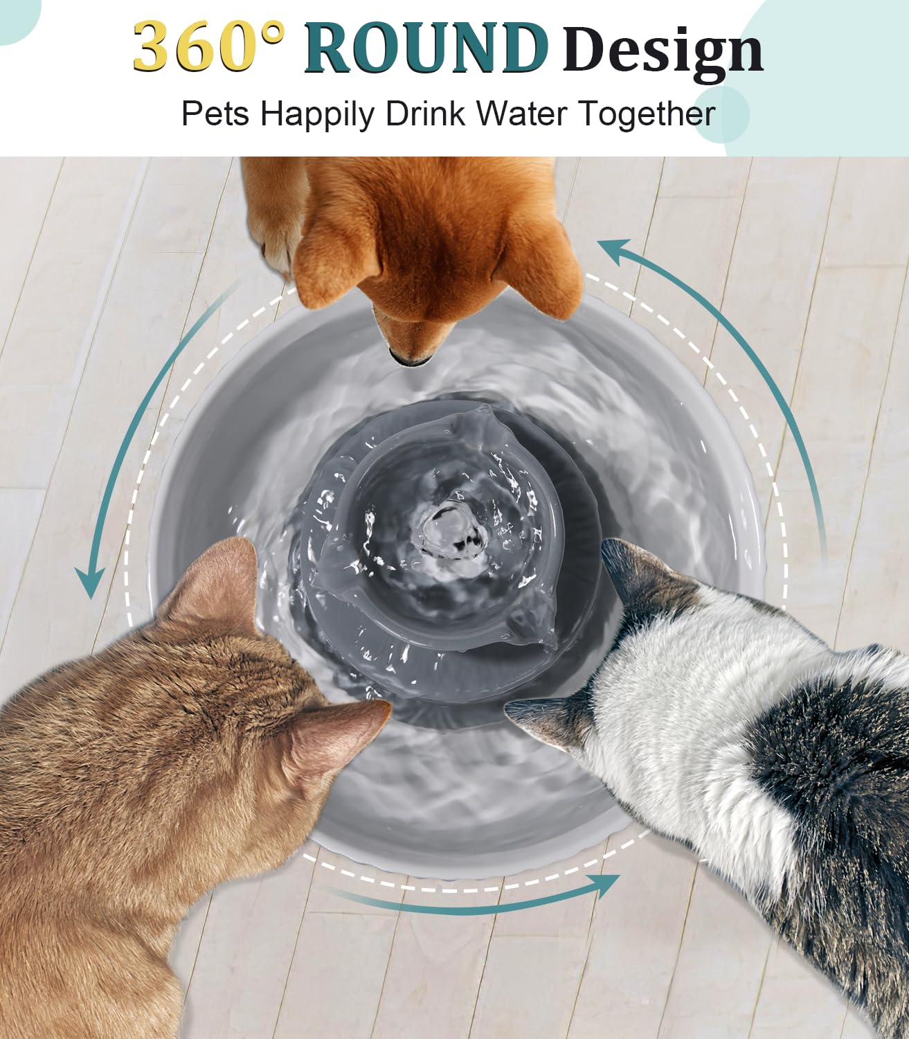 NautyPaws capacidad-2100-ml, cantidad adecuada para varios usos diarios.