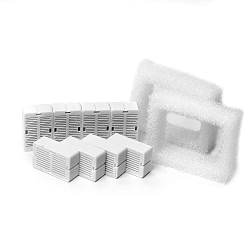Filtrado con algodón y carbón para sabor del agua.