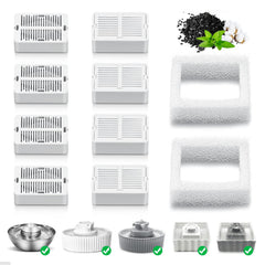 Filtro NautyPaws de carbón activado para agua más limpia.