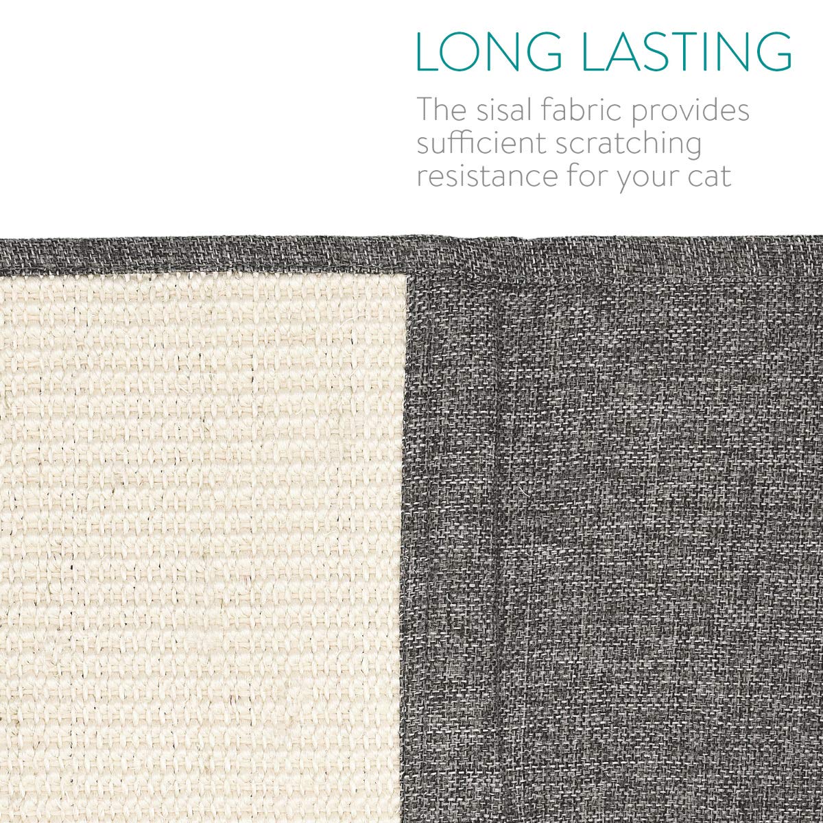 Navaris Sisal natural resistente para sesiones de rascar.