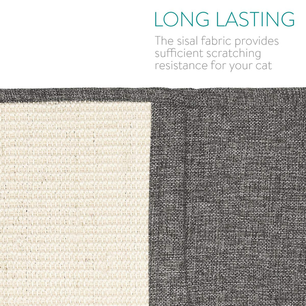 Navaris Sisal natural resistente para sesiones de rascar.