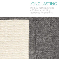 Navaris Sisal natural resistente para sesiones de rascar.