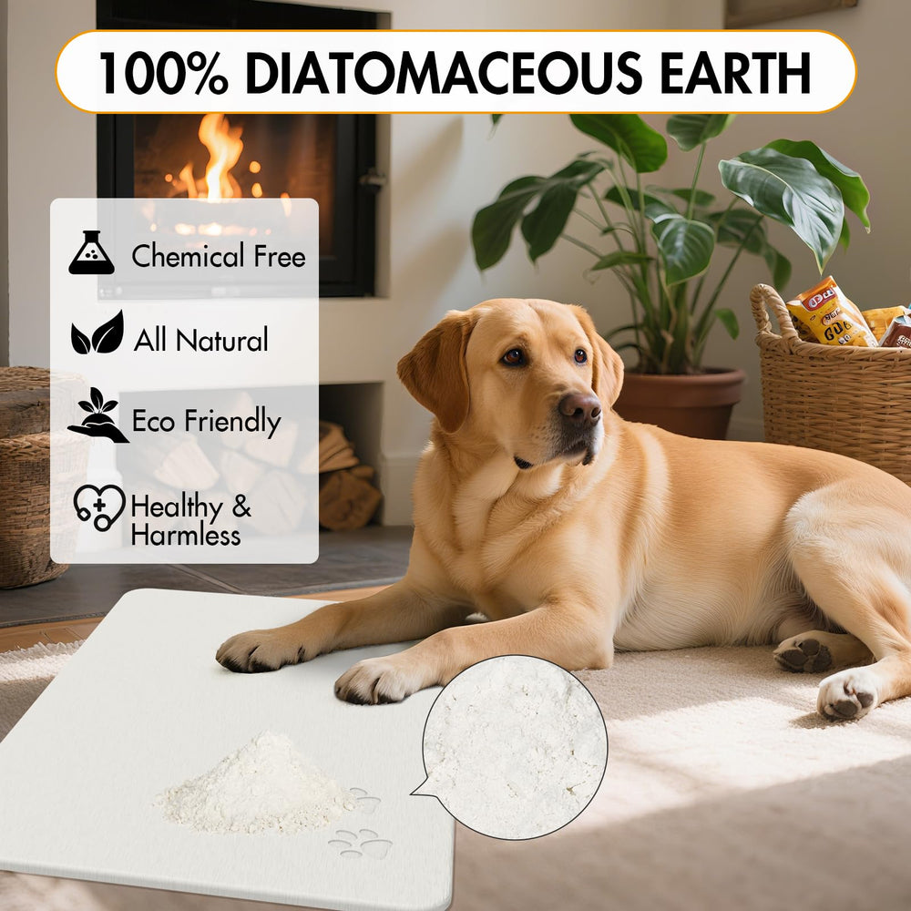 NAVKONY Mat secado rápido para perros y gatos, mantiene el suelo limpio.