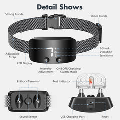 NBJU collar anti-ladridos para perros, modo sonido.