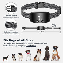 NBJU collar anti-ladridos para perros, modo vibración.