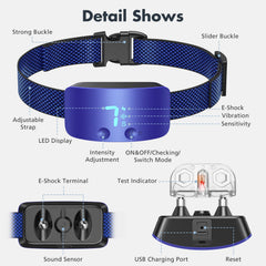NBJU collar modos sonido y vibración para entrenamiento seguro