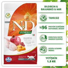 N&D Farmina croquetas sin gluten para gatos sensibles en envase claro