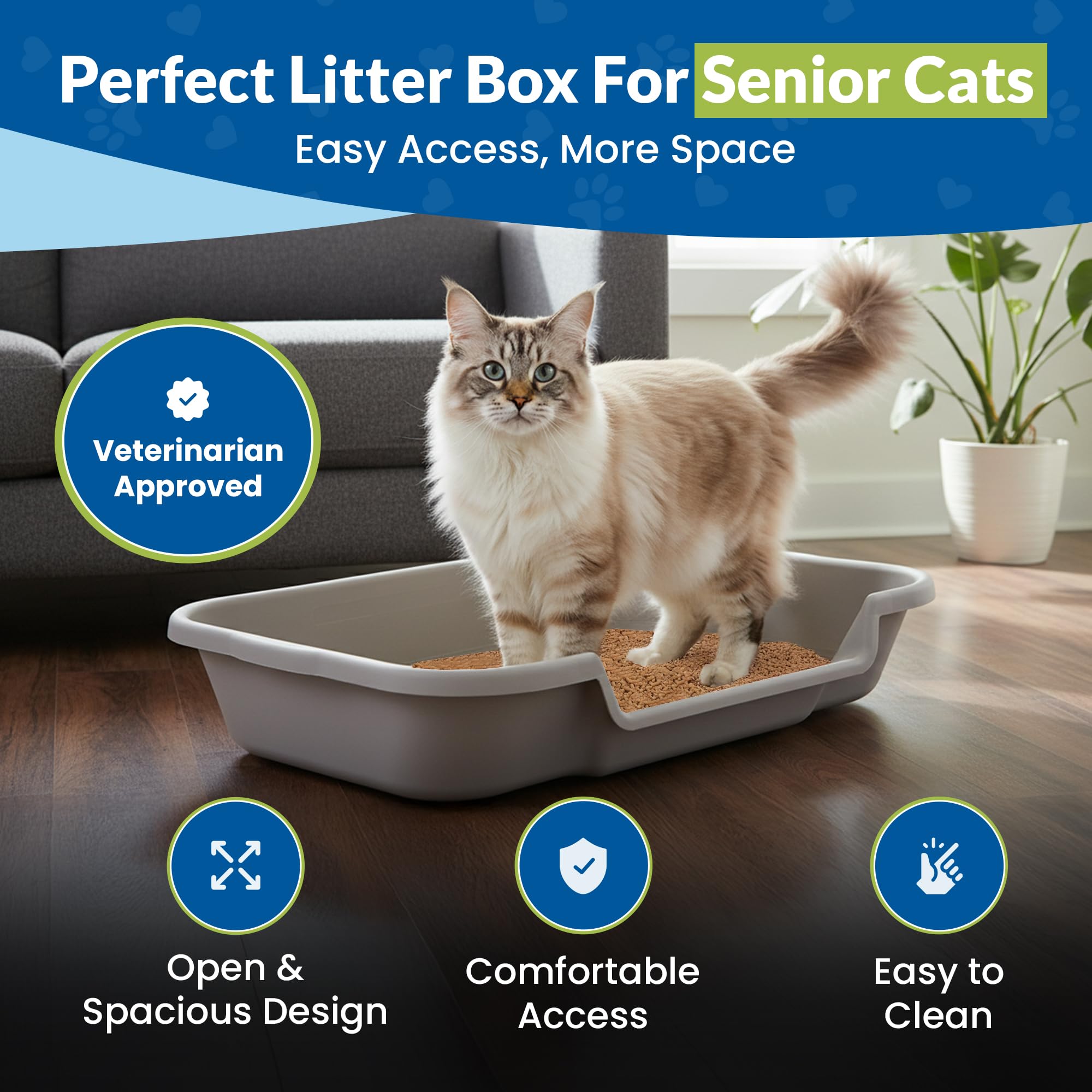 NE14pets KittyGoHere, apertura superior ofrece vista clara para el entorno del gato.