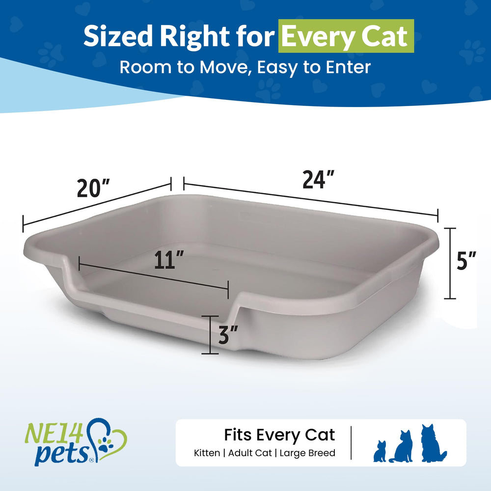 NE14pets KittyGoHere, diseño de apertura superior mejora visibilidad para gatos tímidos.