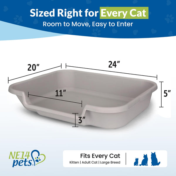 NE14pets KittyGoHere, diseño de apertura superior mejora visibilidad para gatos tímidos.