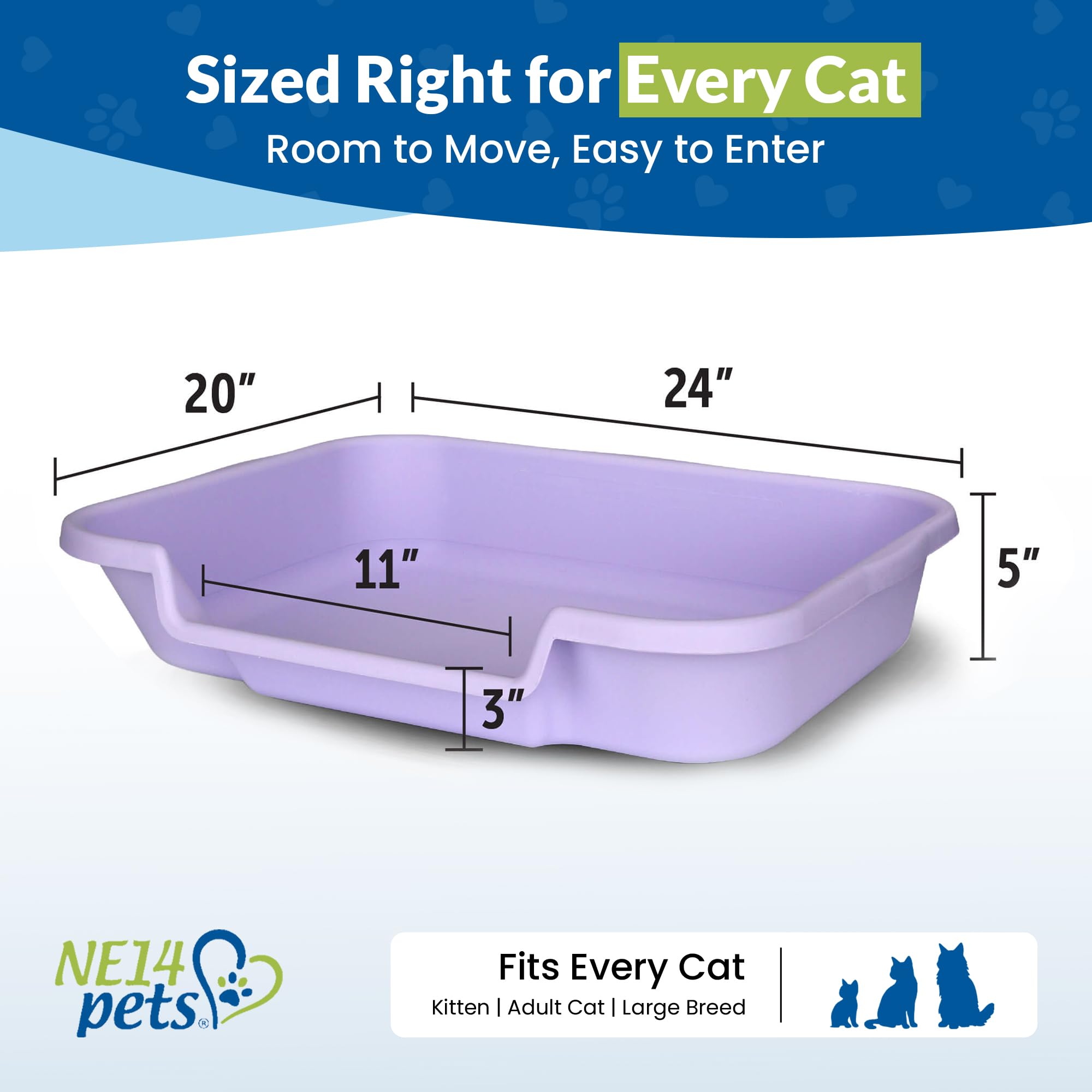KittyGoHere NE14pets diseño durable para uso diario.