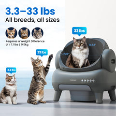 Neakasa M1 Plus, detección 360 para seguimiento preciso del felino