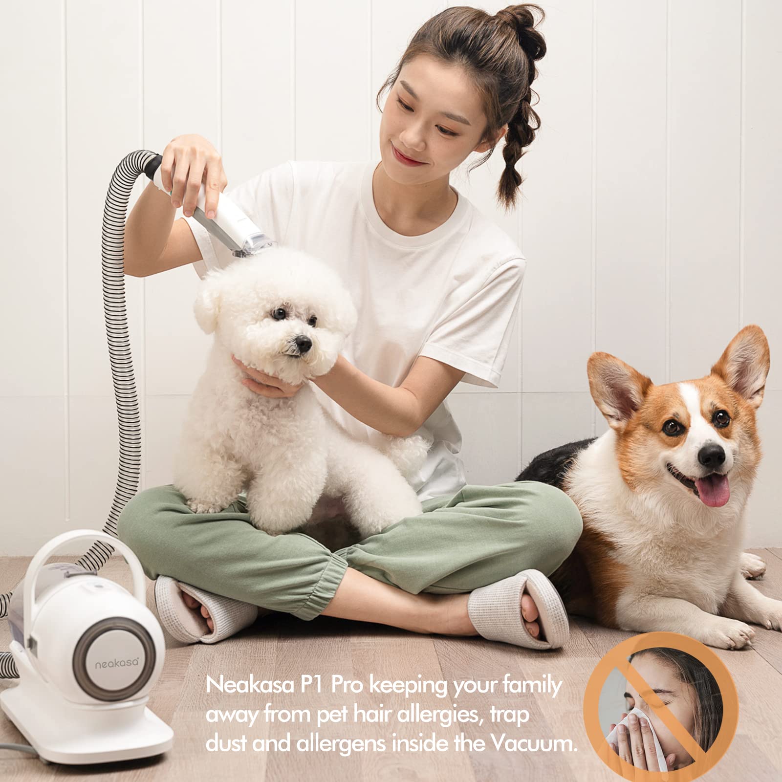 Neakasa P1 Pro: diseño de bajo ruido para mascotas más tranquilas.