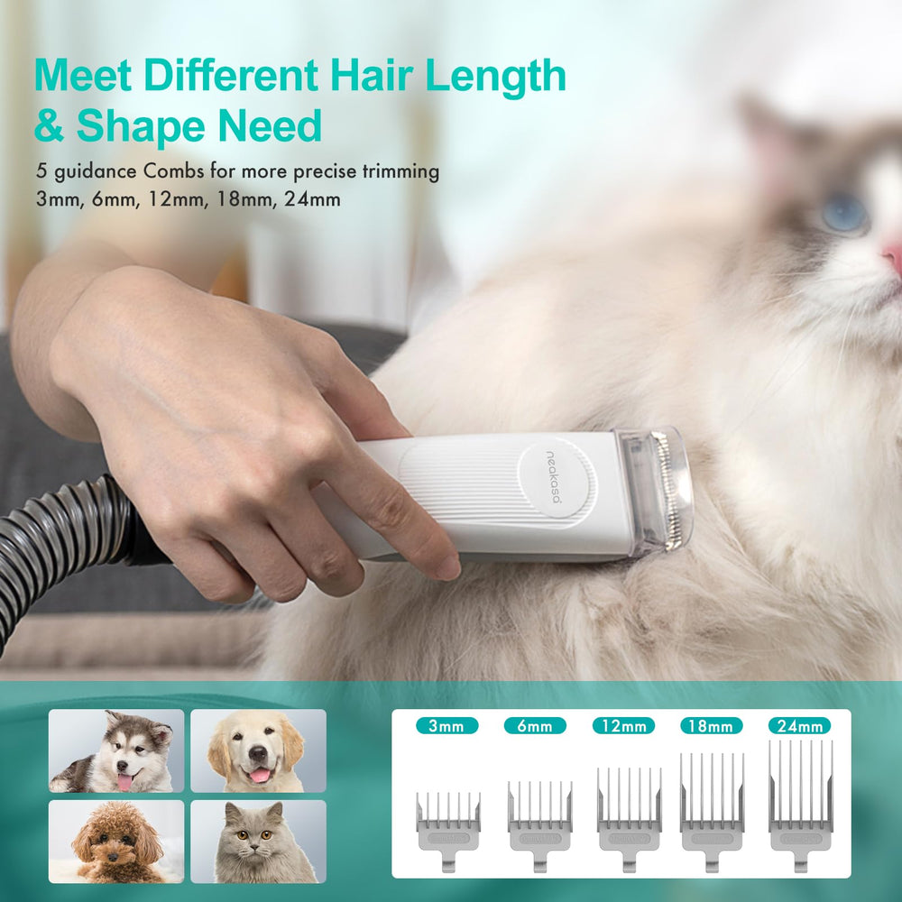Neakasa P1 Pro: rastrillo para desenredar sin dañar la piel de la mascota.