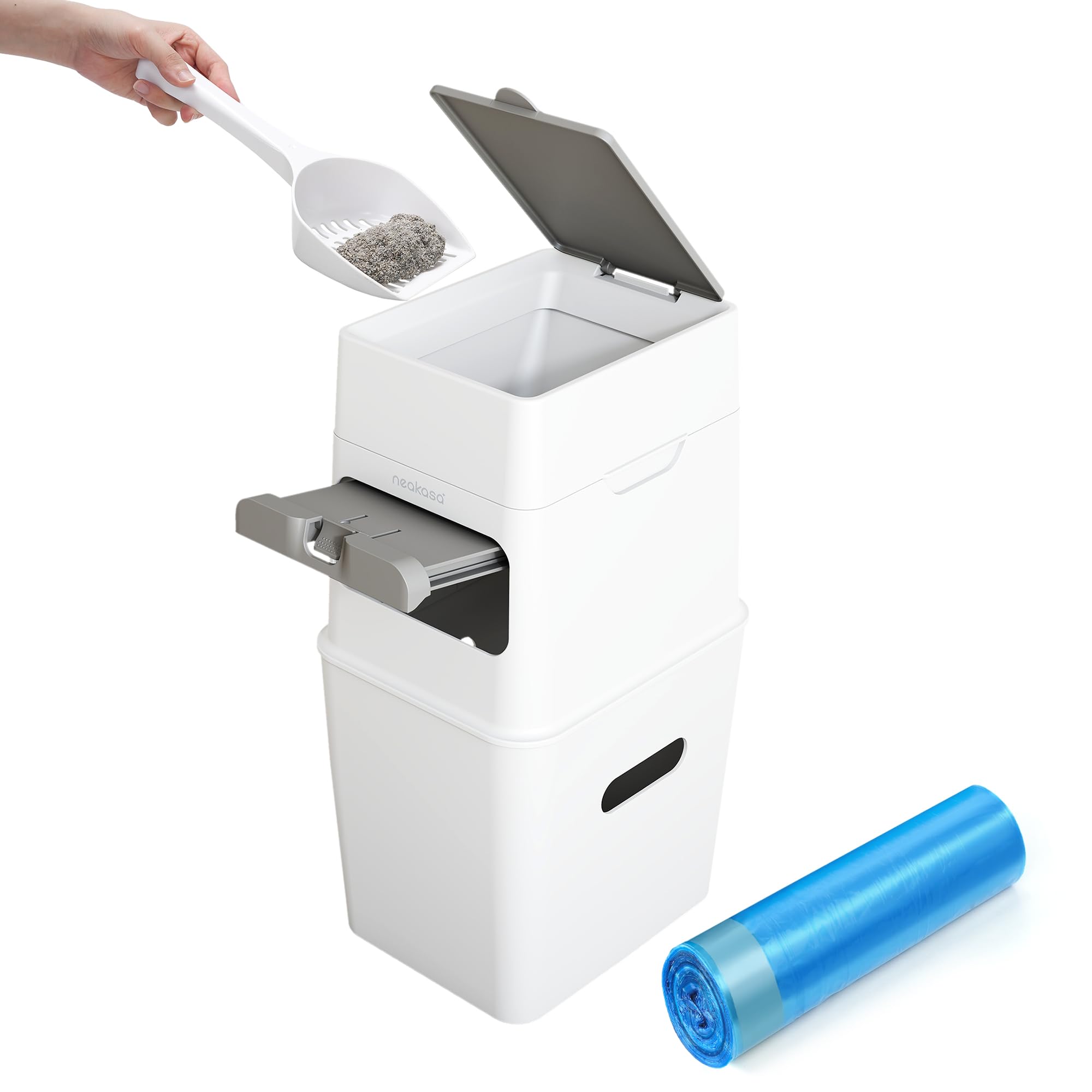 Neakasa PooGuard, cubo-basura-9l, facilita desechar desechos de gato