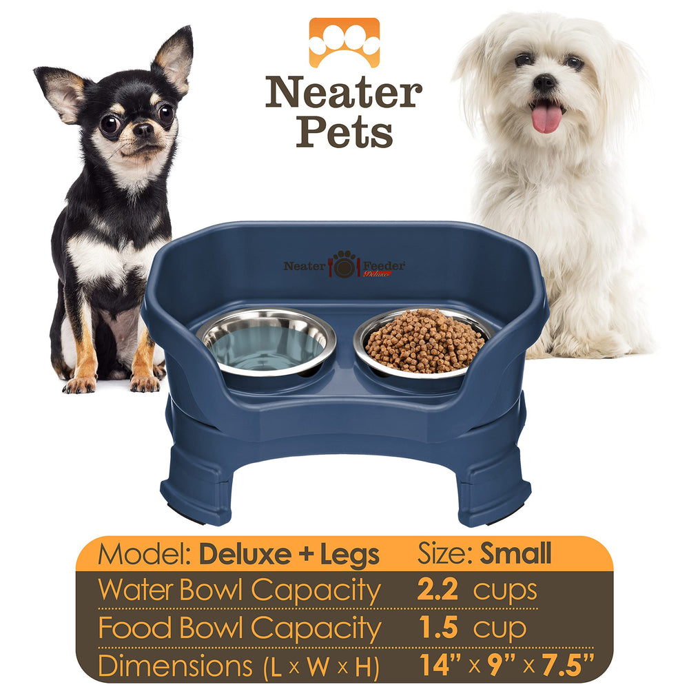 Neater Feeder Deluxe, altura ergonómica para razas pequeñas y comodidad al comer.