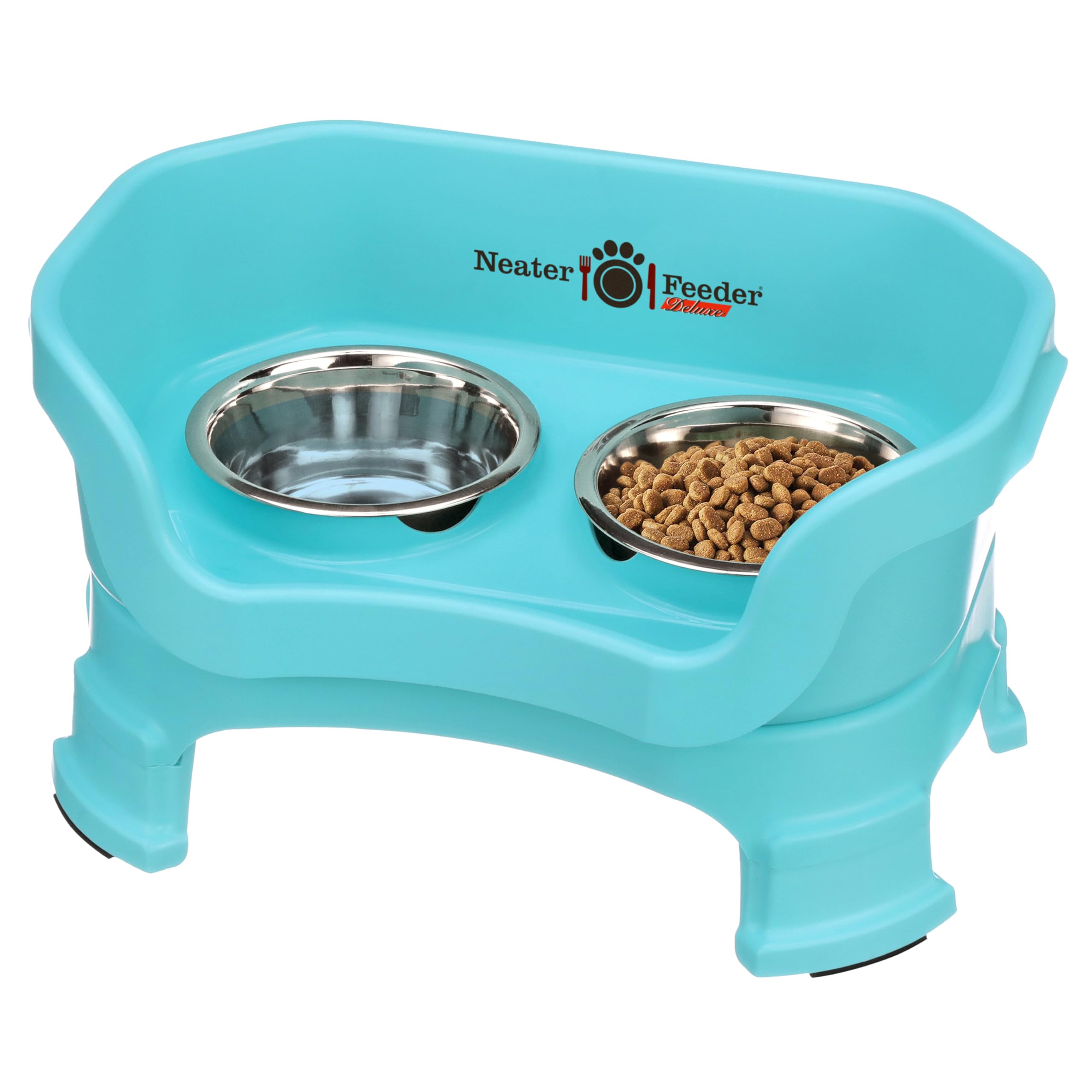 Neater Feeder Deluxe cuencos elevados para gatos, comodidad al comer