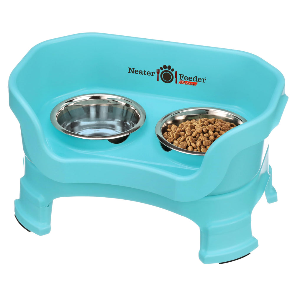 Neater Feeder Deluxe cuencos elevados para gatos, comodidad al comer