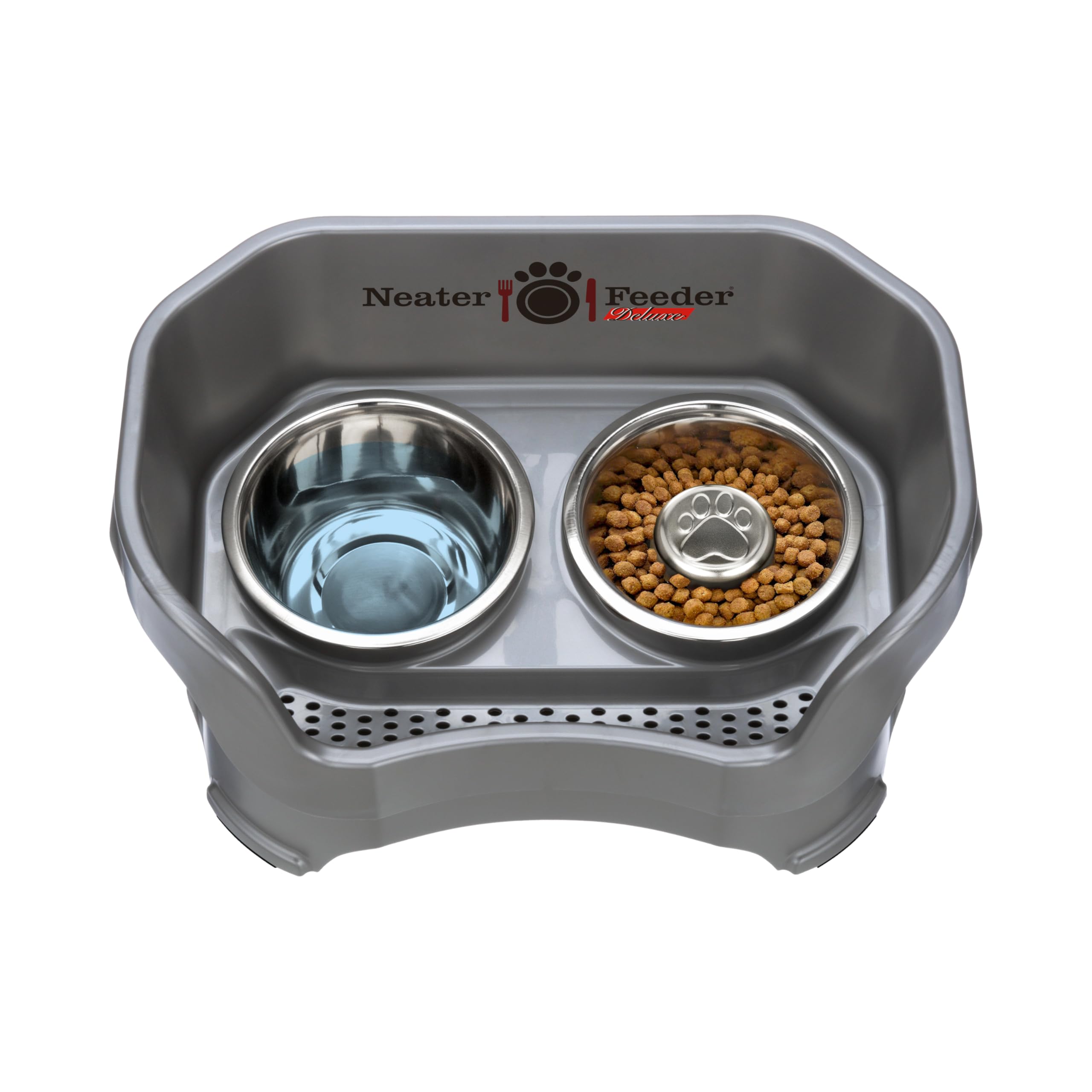Neater Feeder Deluxe: diseño anti-derrame para una limpieza sencilla