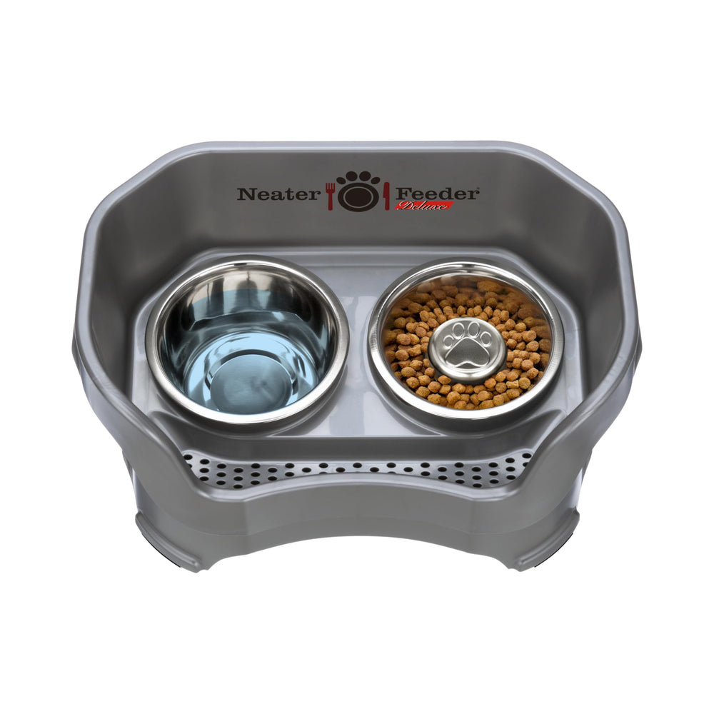 Neater Feeder Deluxe: diseño anti-derrame para una limpieza sencilla