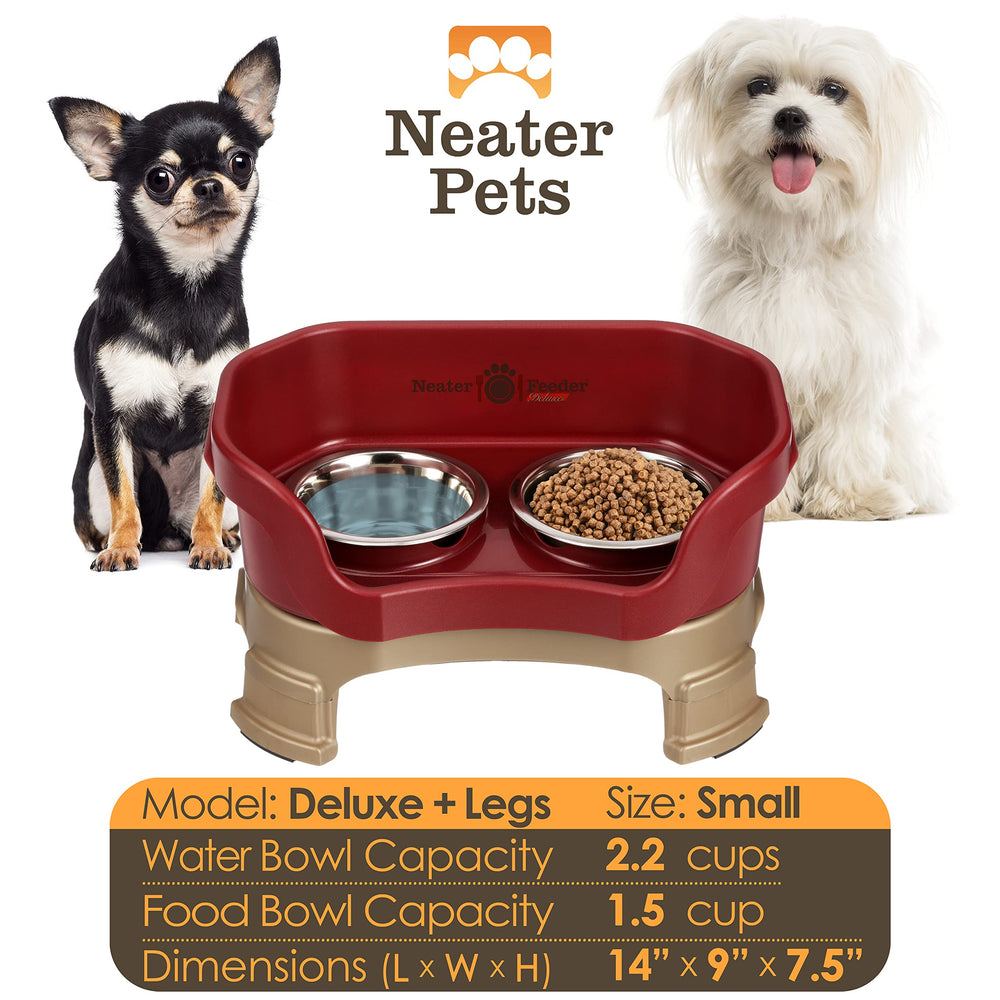 Neater Feeder Deluxe, diseño anti-derrame para evitar salpicaduras y derrames.