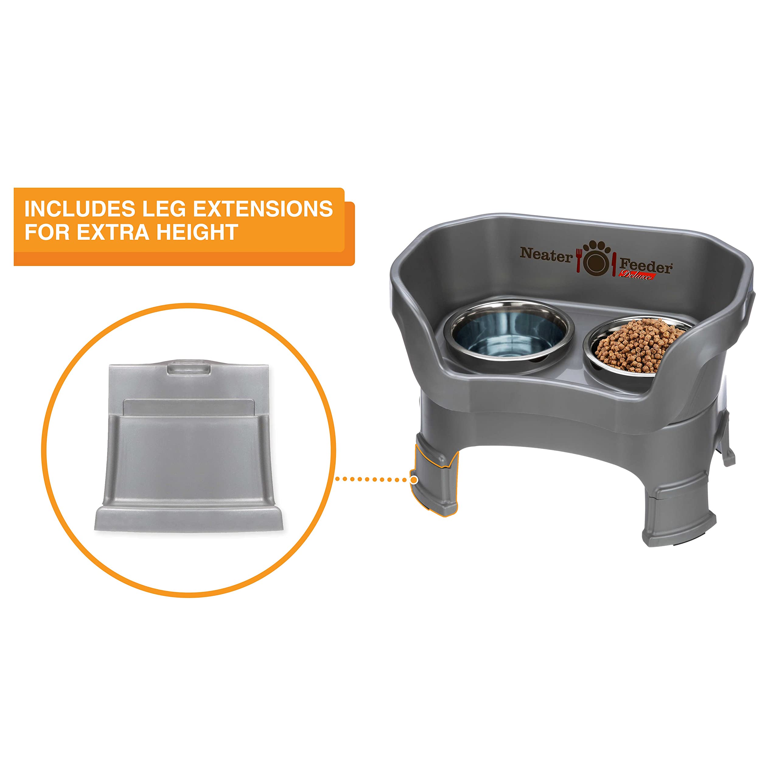 Neater Feeder Deluxe: diseño adecuado para perros medianos