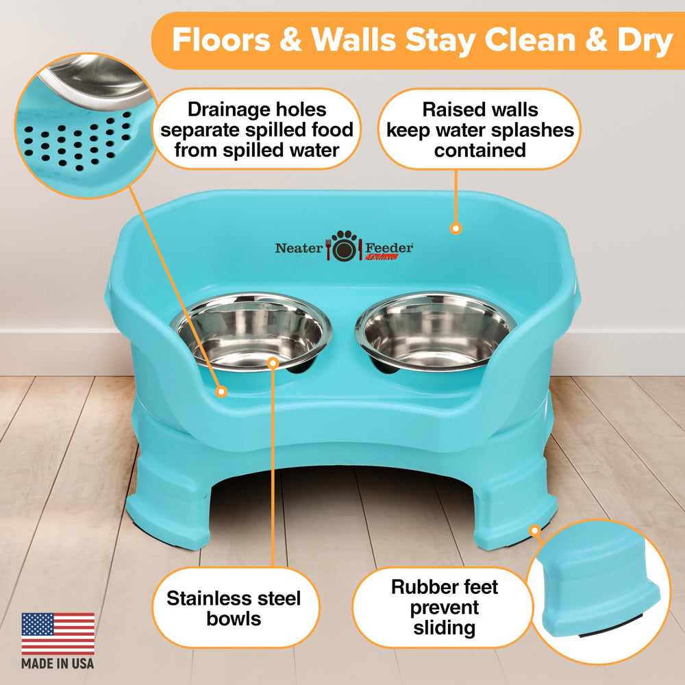 Limpieza rápida: partes aptas para lavavajillas en Neater Feeder Deluxe