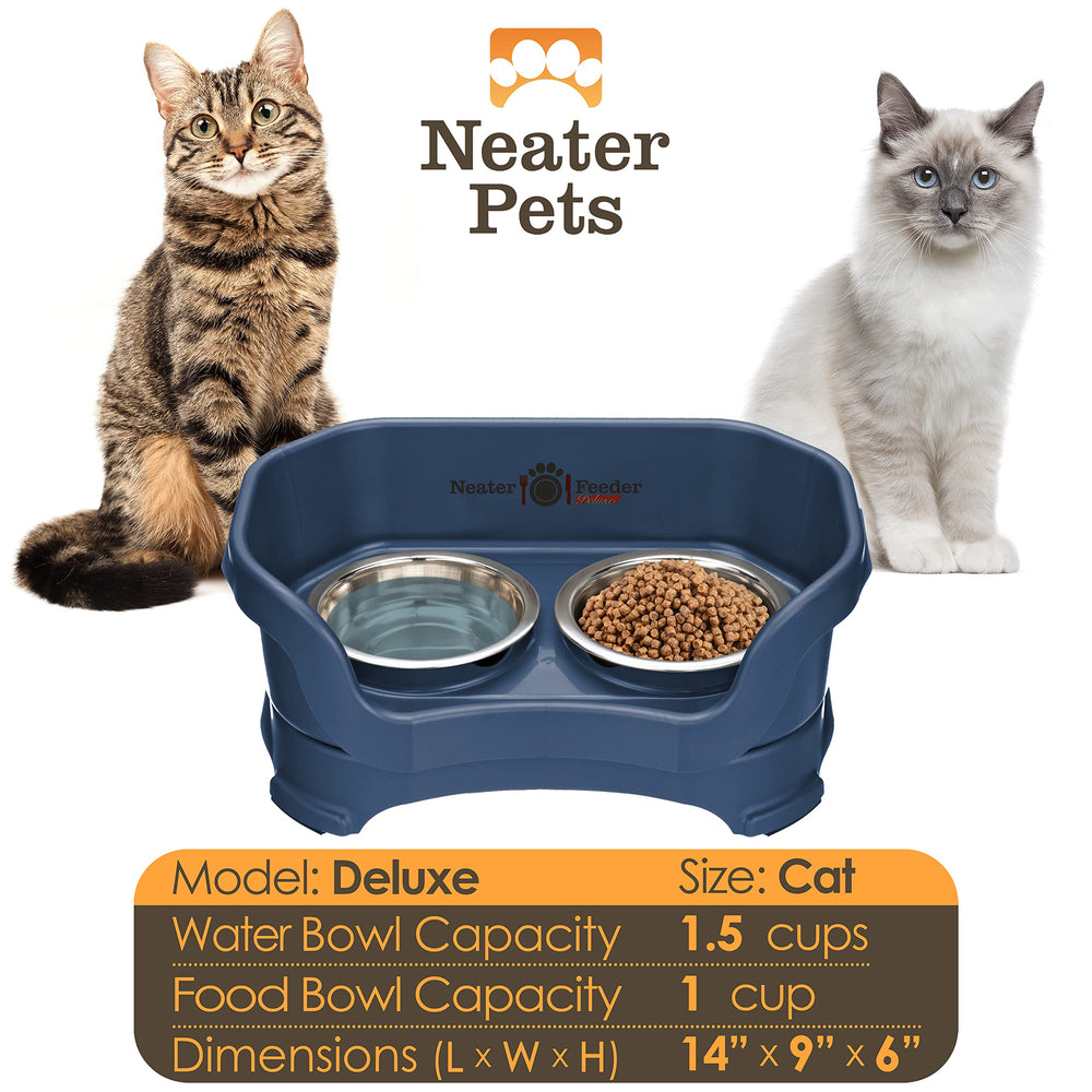 Neater Feeder Deluxe: pies antideslizantes para estabilidad