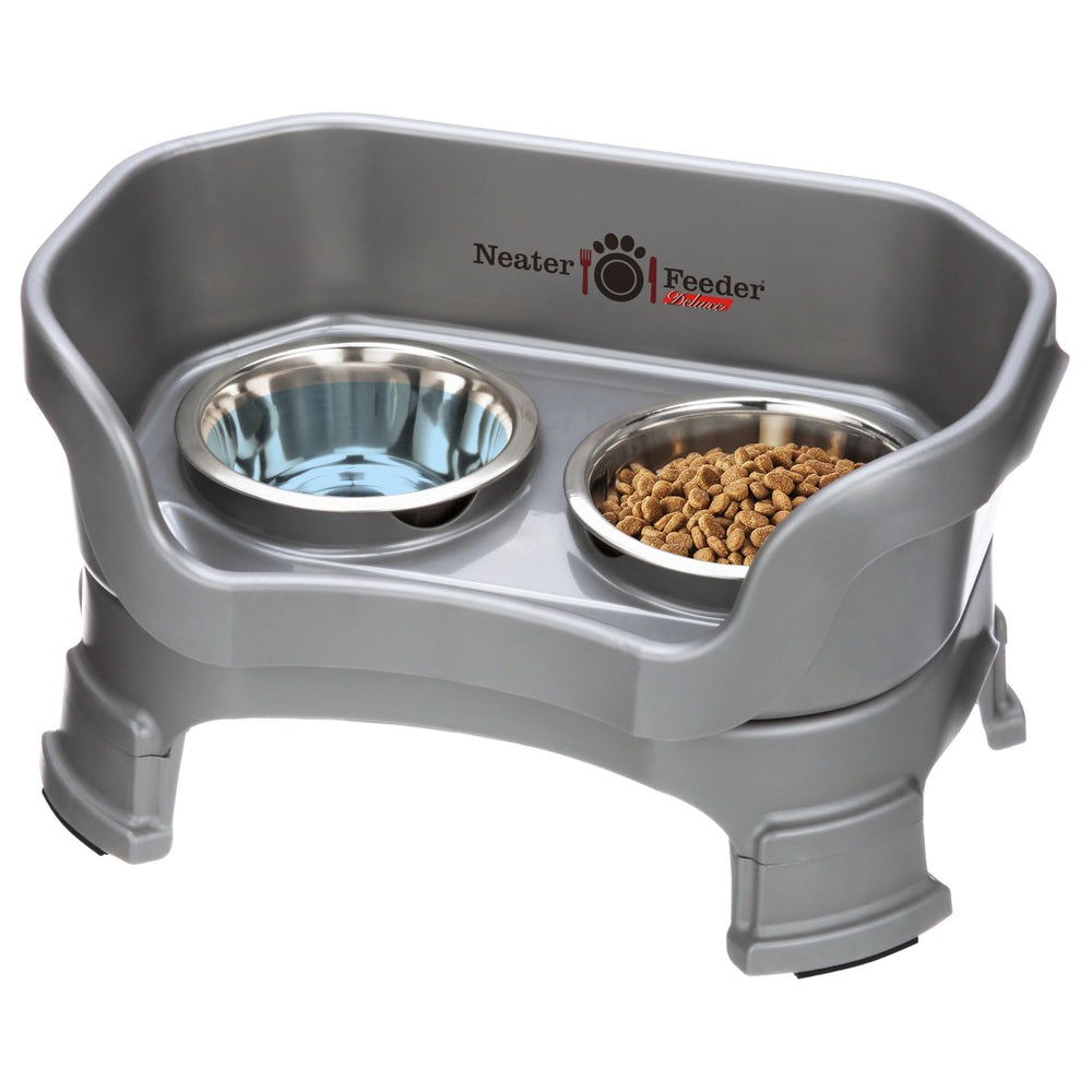 Neater Feeder Deluxe platos gato elevados, mayor comodidad al comer