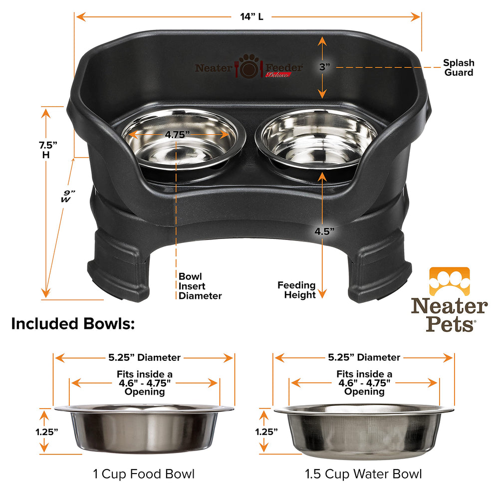 Neater Feeder Deluxe: uso diario para gatos de interior sin desorden