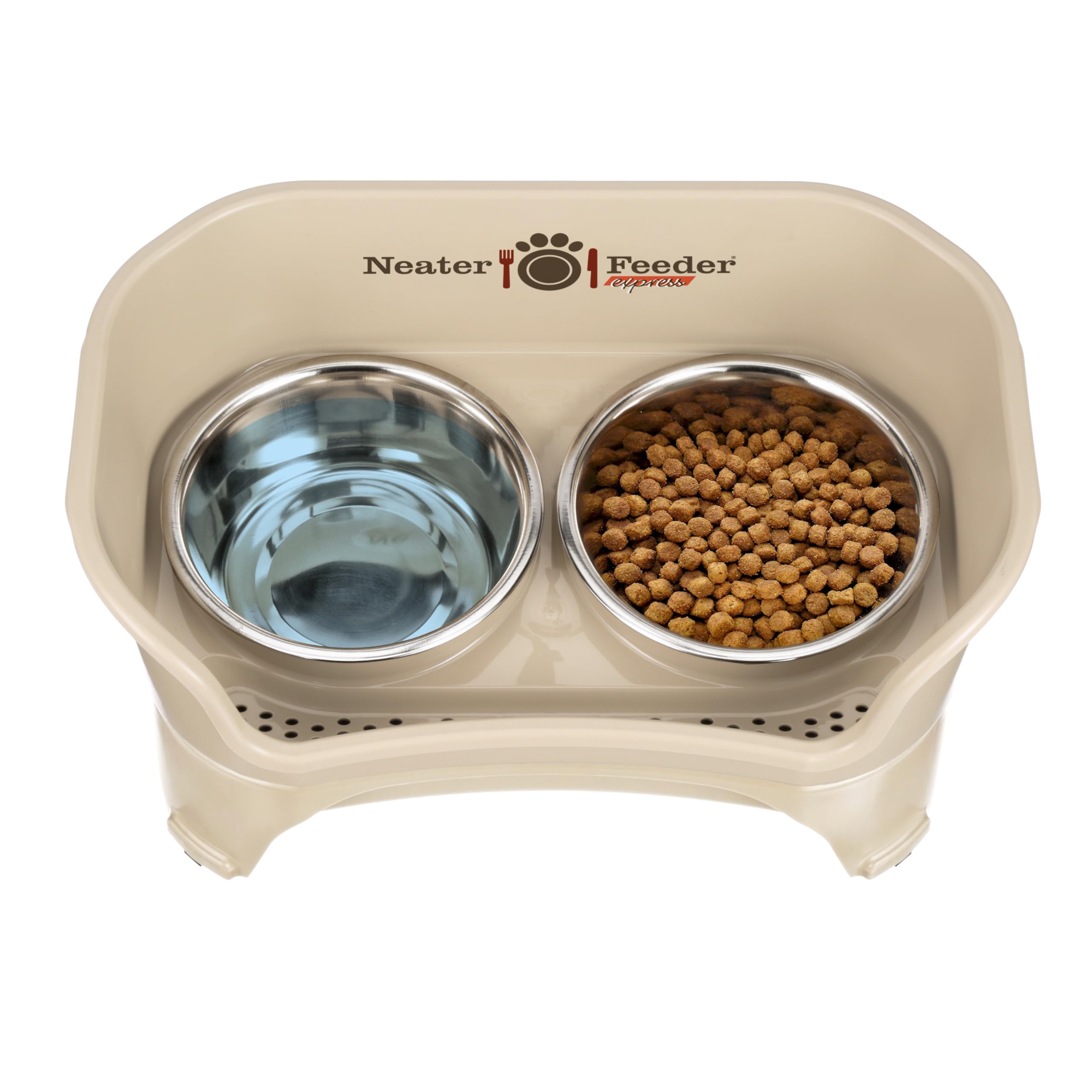 Acabado pulido de Neater Feeder Express en color almendra