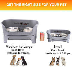Neater Feeder Express: dos cuencos de 1,5 tazas cada uno.