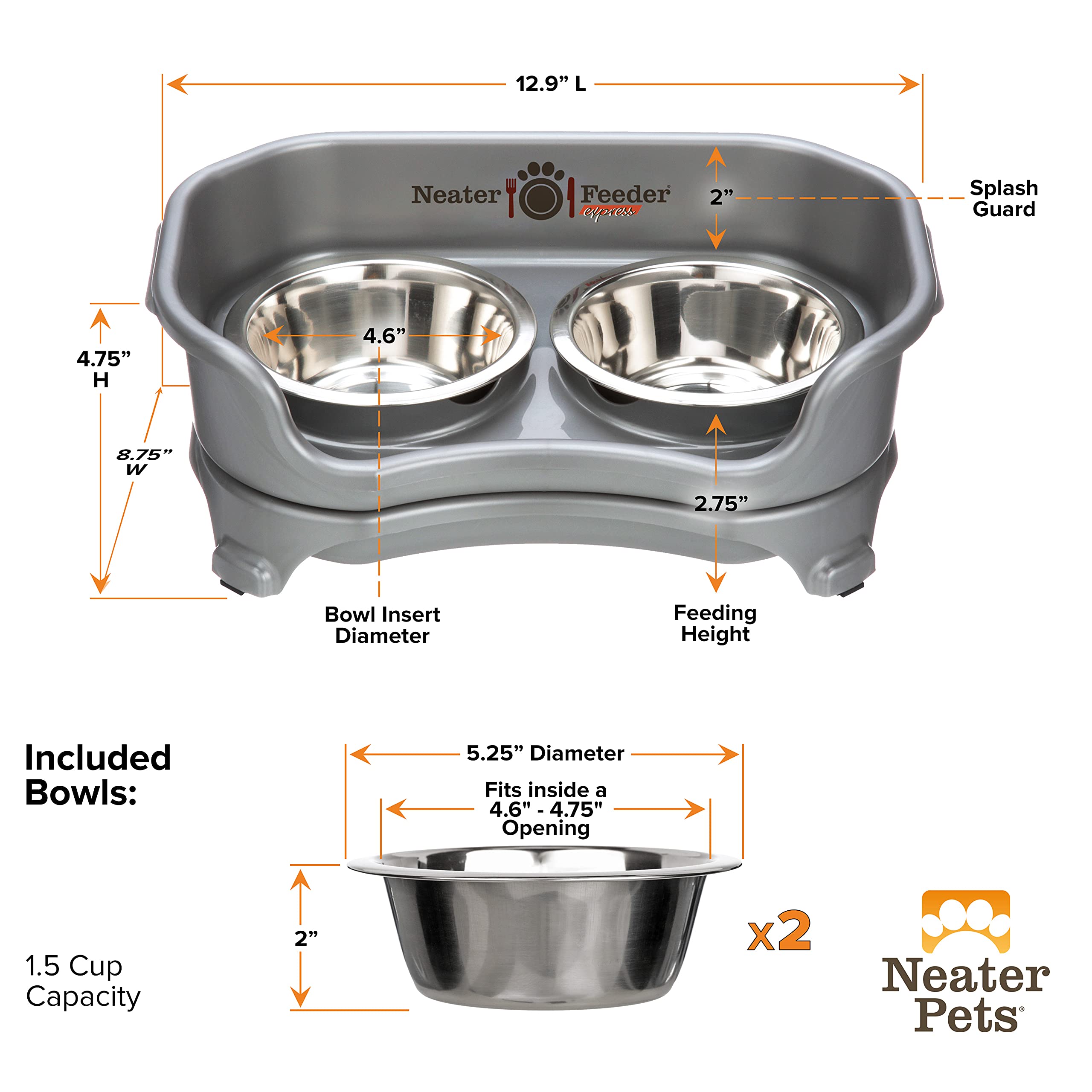 Neater Feeder Express: ensamblaje en Estados Unidos.