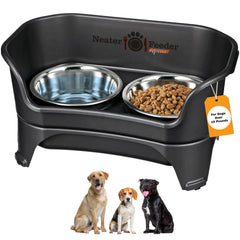 Neater Feeder Express con plato alto para perros medianos y grandes reduce desorden en la comida