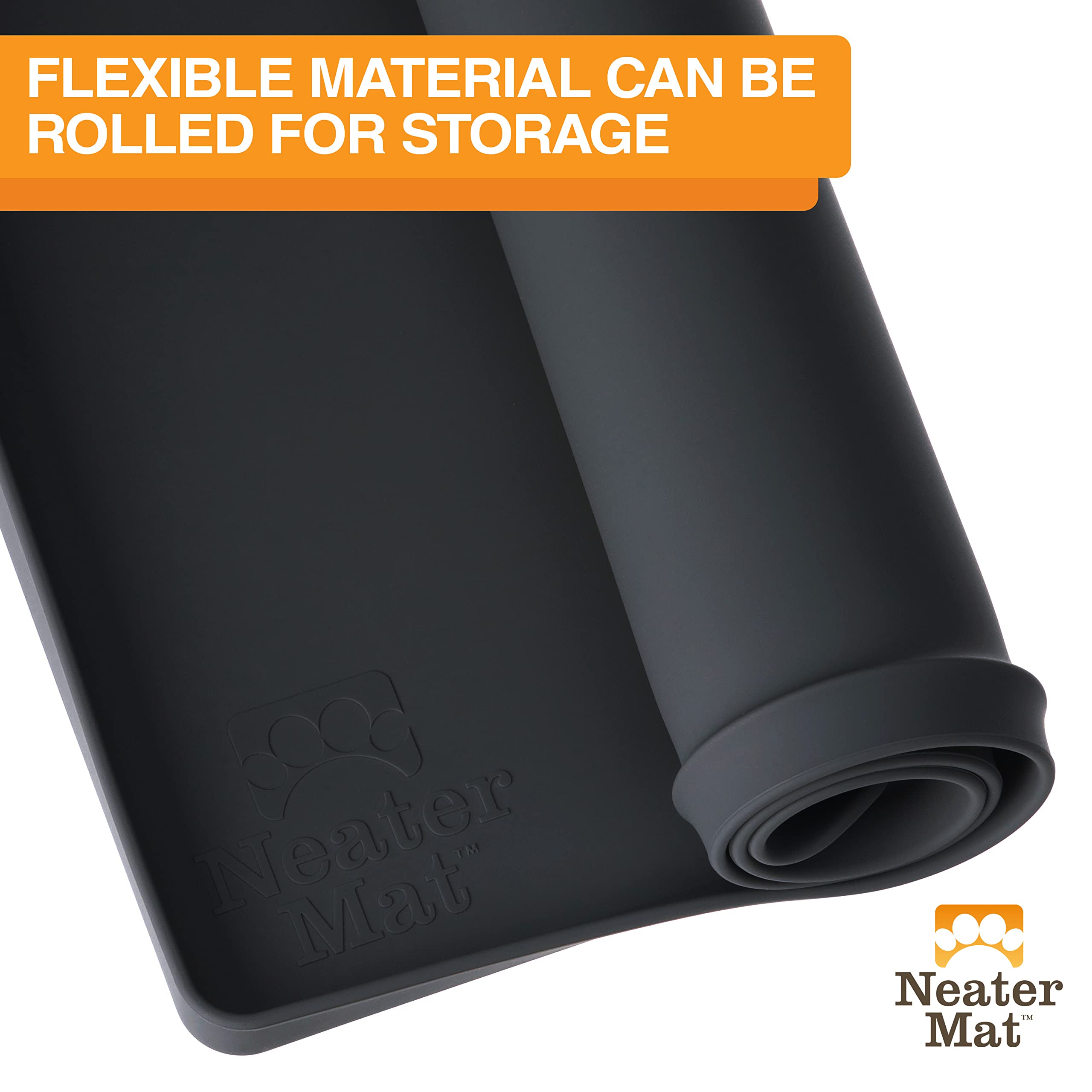 Neater Mat color negro medianoche combina con cualquier hogar.