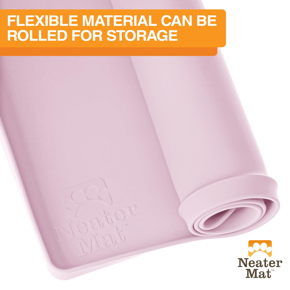 Neater Mat color rosa claro, complemento estético para la cocina.